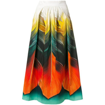 Flight feather skirt
