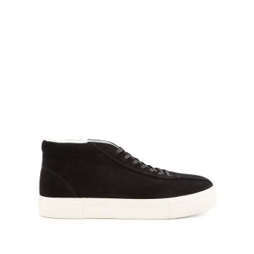 Mother mid-top suede trainers