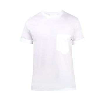 Patch-pocket cotton T-shirt