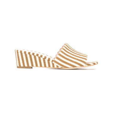 Tilly wedge mules