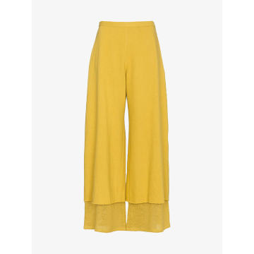 Yellow Yarnell Trousers
