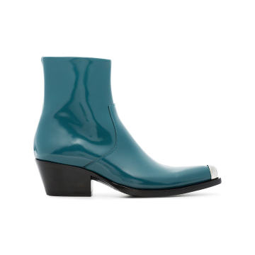 Blue Tex Chiara 40 leather boots