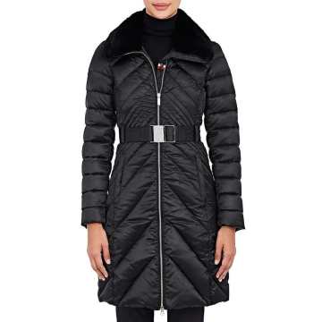 Maud Fur-Trimmed Down-Quilted Coat
