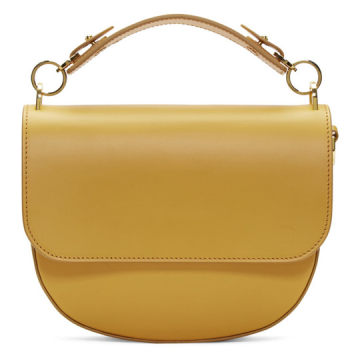 Yellow Medium Bow Bag
