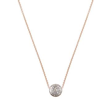 Fiji Button Diamond Necklace