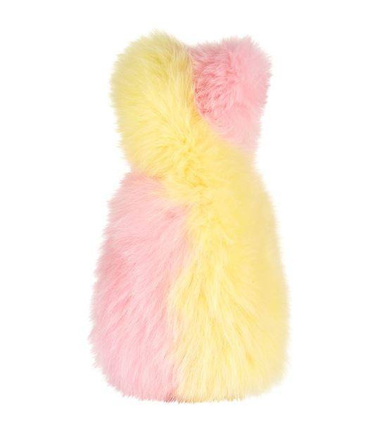 Lil Pop Colour Block Fox Fur Bag展示图