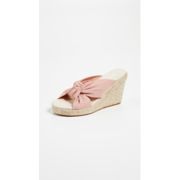 Knotted Wedge Espadrilles