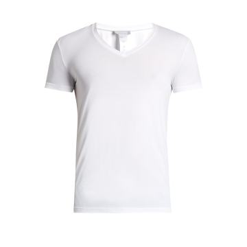 V-neck micro-touch jersey T-shirt