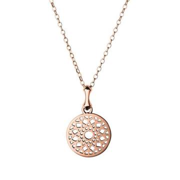Small Rose Gold Vermeil Timeless Necklace