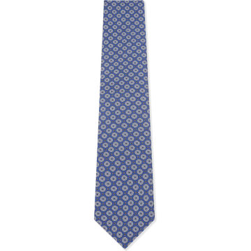 印花丝质领带