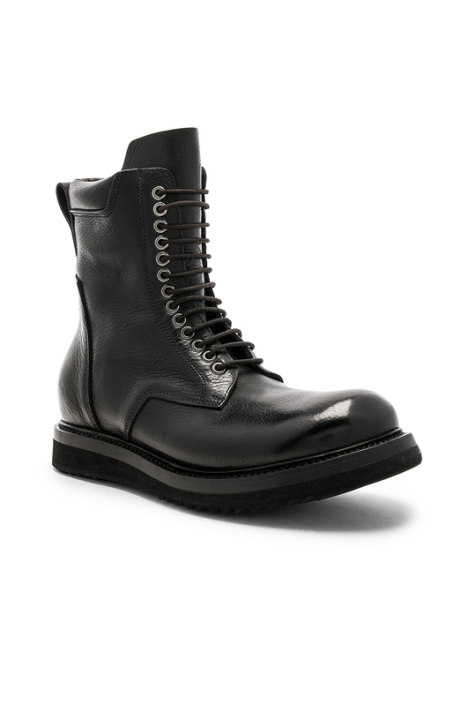 Leather Low Army Boots展示图