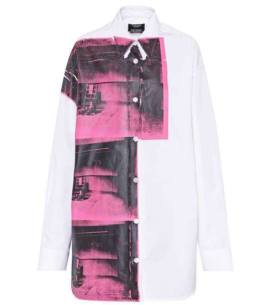 X Andy Warhol印花棉质衬衫展示图