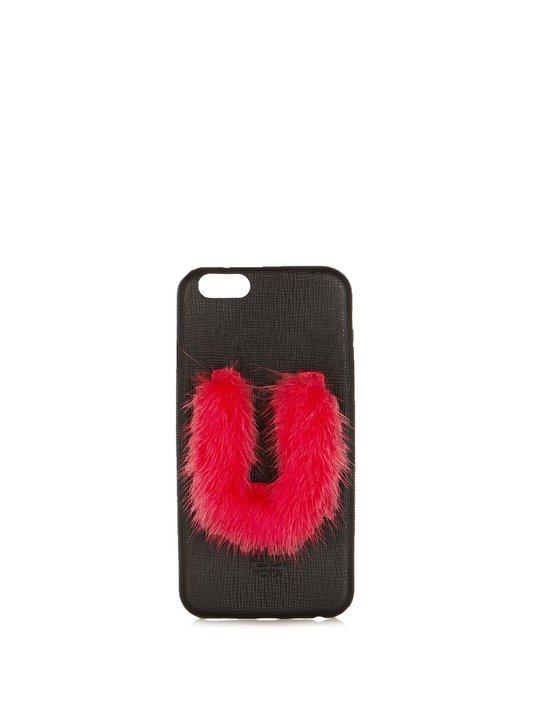 U mink-fur and leather iPhone® 6 case U mink-fur and leather iPhone® 6 case展示图