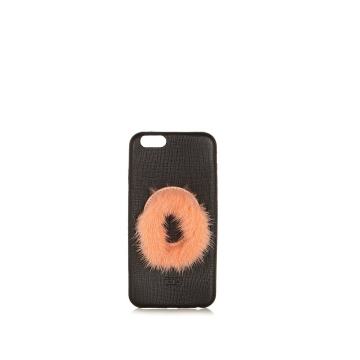 O mink-fur and leather iPhone® 6 case O mink-fur and leather iPhone® 6 case
