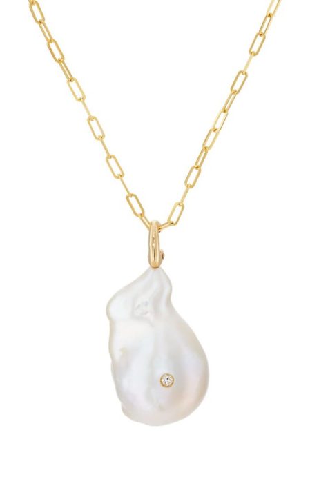 Removable-Pearl-Pendant Necklace展示图