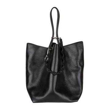Small Leather Roxy Tote Bag
