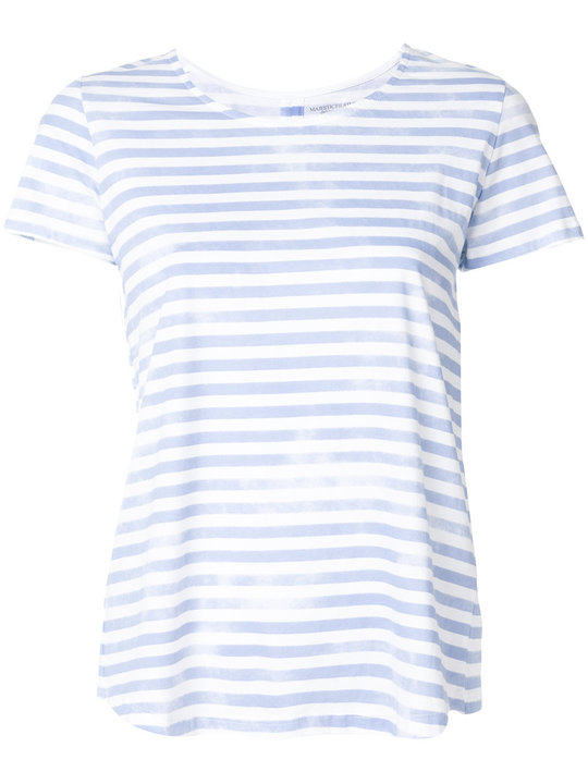 striped faded T-shirt展示图