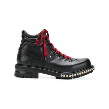 studded hiking boots