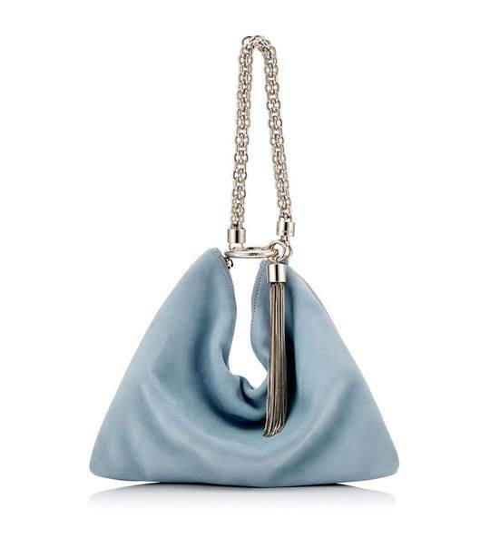 Medium Leather Callie Clutch Bag展示图