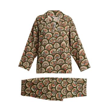 Berto floral-print pyjama set