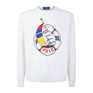 CP-93 Sailing Print Sweatshirt