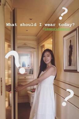 明星私服科普：2018年7月6日，Instagram照片，郑秀妍