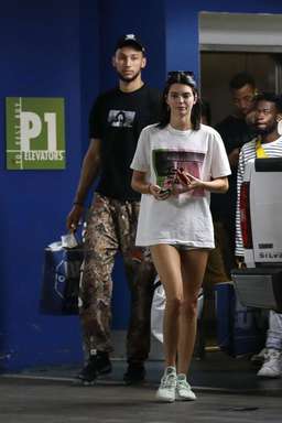 明星私服科普：2018年8月4日，洛杉矶，Kendall Jenner