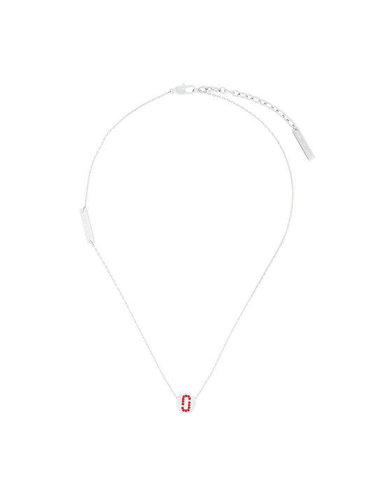 Double J Pave pendant necklace展示图