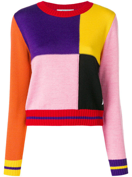 colour block jumper展示图