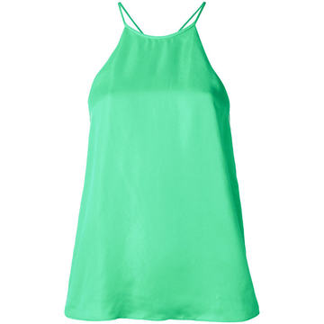 sleeveless fitted vest top