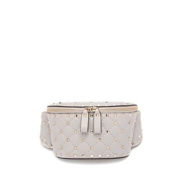 Rockstud Spike quilted-leather belt bag