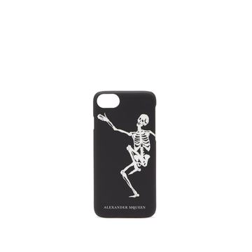 Dancing skeleton phone case