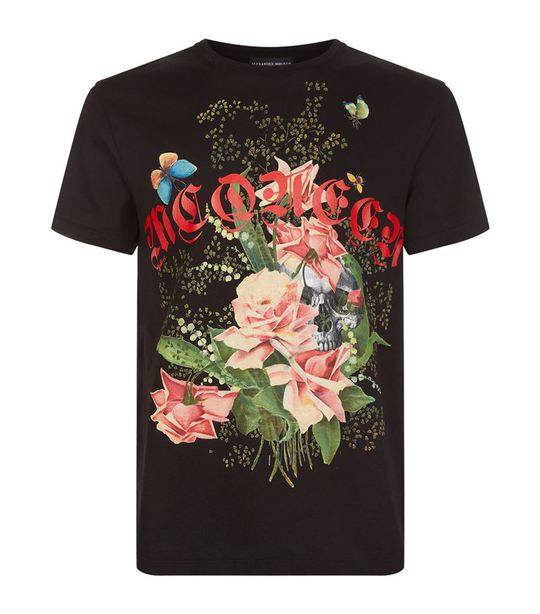 Rose Motif T-Shirt展示图