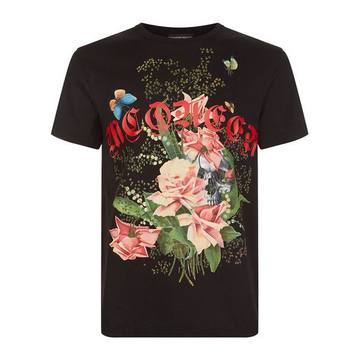 Rose Motif T-Shirt