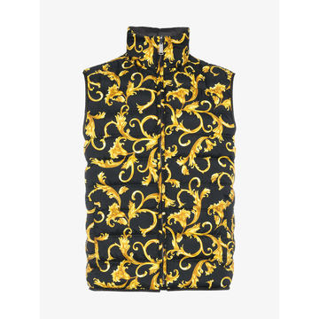 Reversible Printed Puffer Vest