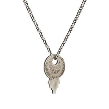 Wise Lock Pendant Necklace