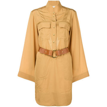 safari shirt dress