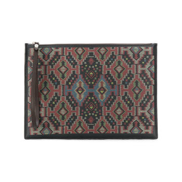 carpet print pouch