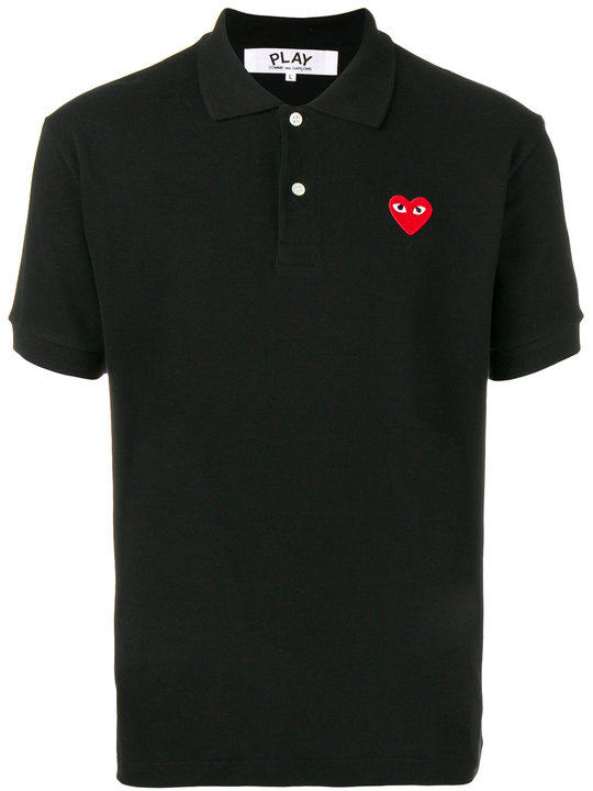 heart motif polo shirt展示图