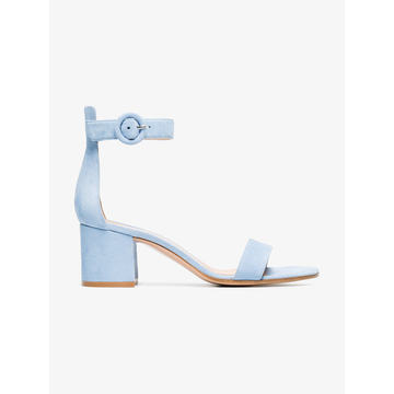 blue Portofino 60 suede sandals