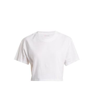 The Crop cotton-jersey T-shirt