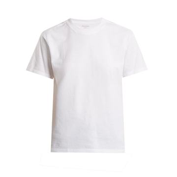 The Crew cotton-jersey cropped T-shirt