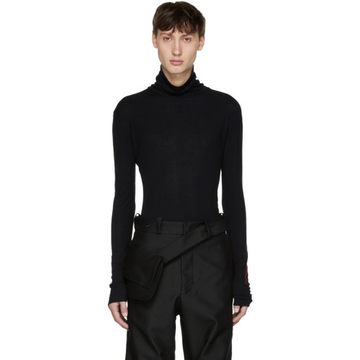 Black 'Adult Entertainment' Turtleneck