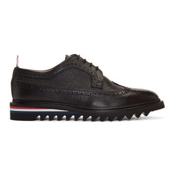 Black Classic Longwing Brogues