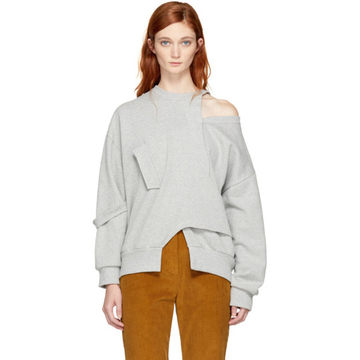 Grey Seasonal Interlocking Sweatshirt