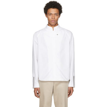 White SSENSE Exclusive Moto Shirt