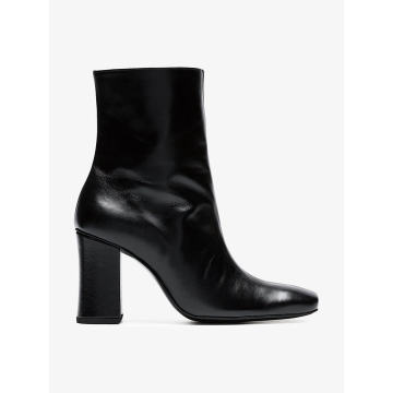 black Sybil 90 leather boots