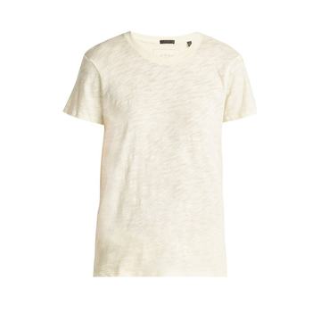 Schoolboy cotton slub-jersey T-shirt