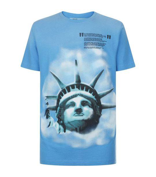 Statue of Liberty print T-shirt展示图