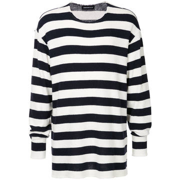 long striped jumper